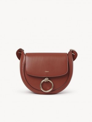 Chloe Arlène Small Crossbodytassen Claret | CHE-SR13610