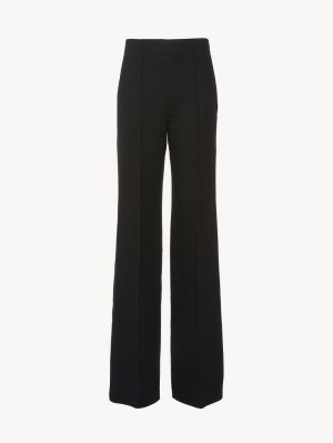 Chloe Brede-leg Pakken Zwart | CHE-SR14043