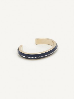 Chloe Edith Cuff Armbanden Donkerblauw | CHE-SR14395