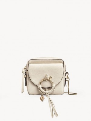 Chloe Joan Camera Schoudertassen Beige | CHE-SR14676