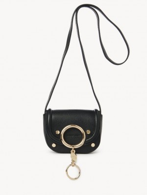 Chloe Mara Micro Schoudertassen Zwart | CHE-SR14608