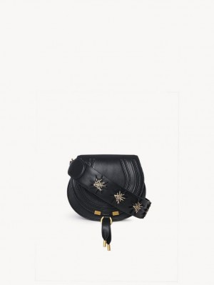 Chloe Marcie Small Crossbodytassen Zwart | CHE-SR13498