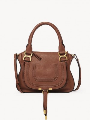 Chloe Marcie Small Double Carry Crossbodytassen Bruin | CHE-SR13620