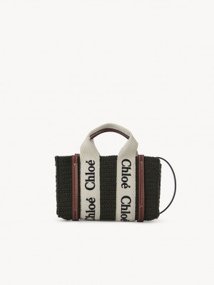 Chloe Mini Woody Crossbodytassen Grijs | CHE-SR13465