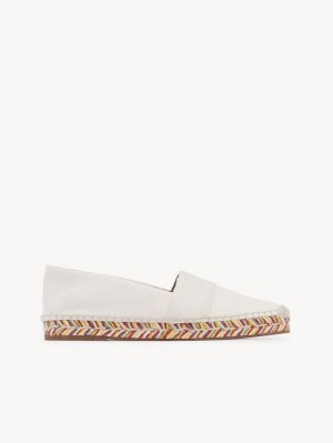 Chloe Piia Platte Espadrilles Grijs | CHE-SR14154