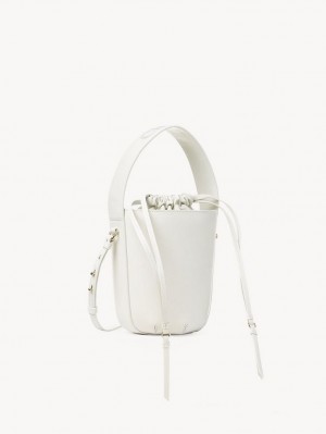 Chloe Sense Bucket Mini Tassen Wit | CHE-SR13677