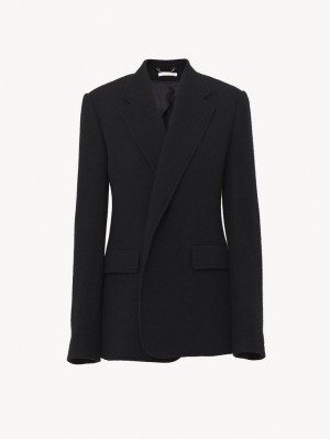 Chloe Soft Tailored Jassen Zwart | CHE-SR13781