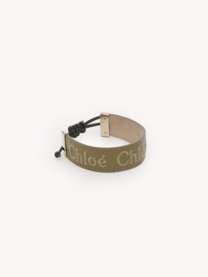 Chloe Woody Armbanden Groen | CHE-SR14431
