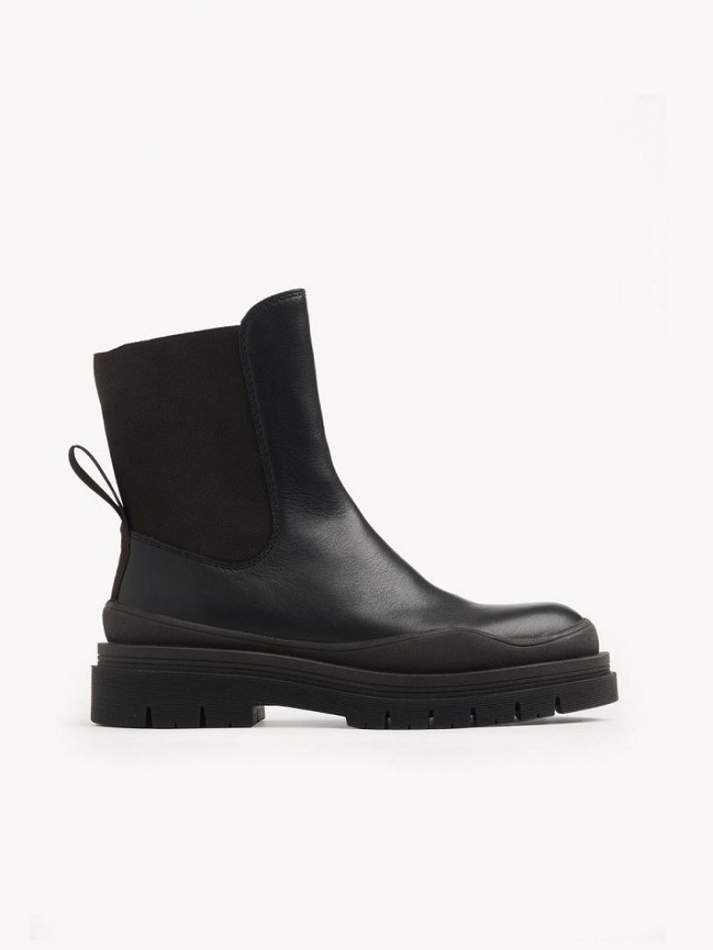 Chloe Alli Enkellaarzen Zwart | CHE-SR14879