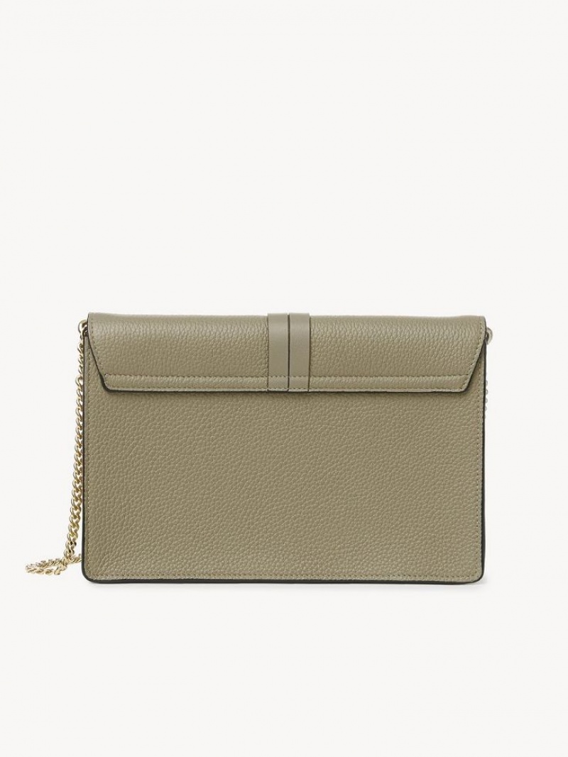 Chloe Alphabet Clutch Groen | CHE-SR13752