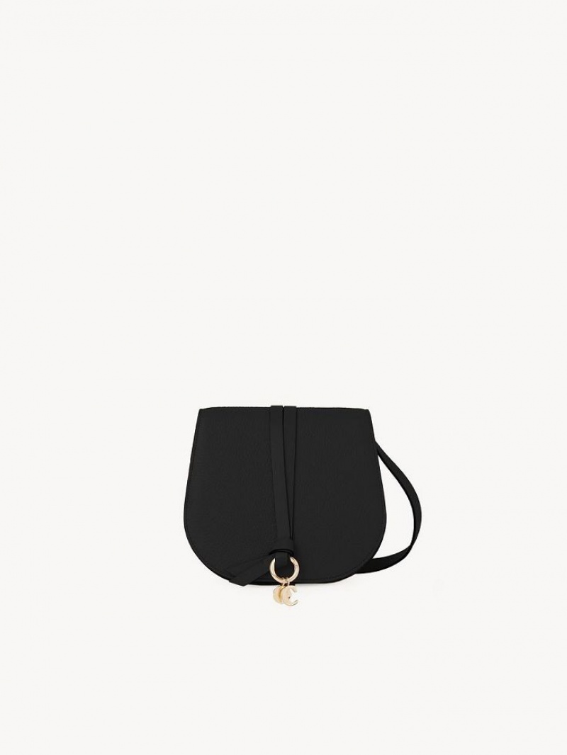 Chloe Alphabet Mini Crossbodytassen Zwart | CHE-SR13487