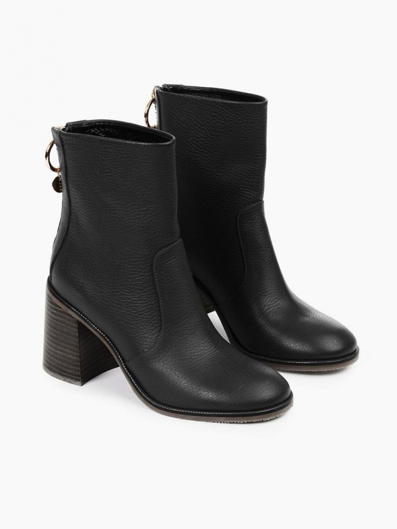 Chloe Aryel Hak Enkellaarzen Zwart | CHE-SR14857