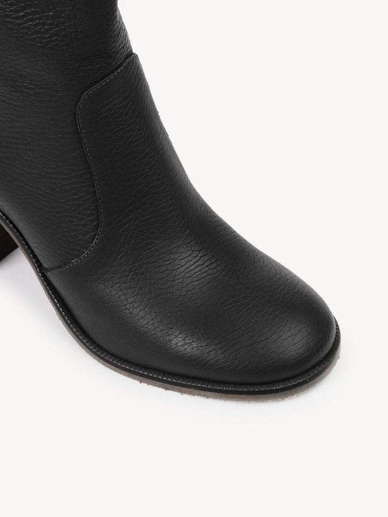 Chloe Aryel Hak Enkellaarzen Zwart | CHE-SR14857