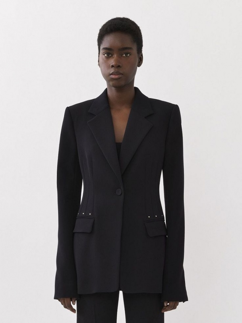 Chloe Bell-shaped Pakken Zwart | CHE-SR14042