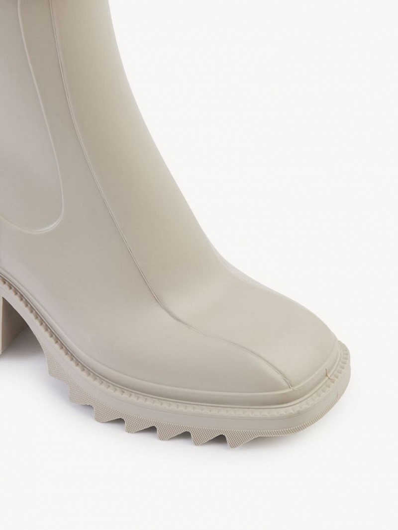Chloe Betty Ankle Rain Enkellaarzen Beige | CHE-SR14216