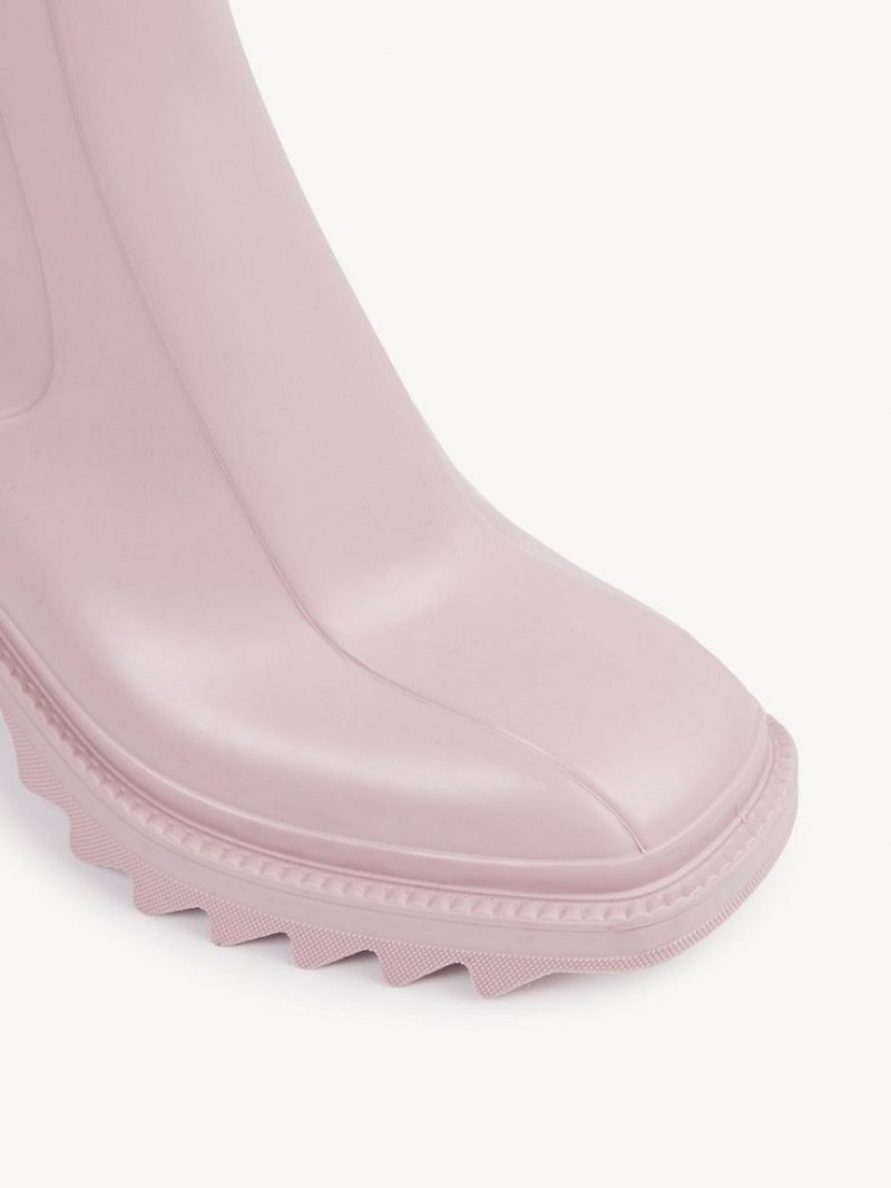 Chloe Betty Rain Laarzen Paars | CHE-SR14196