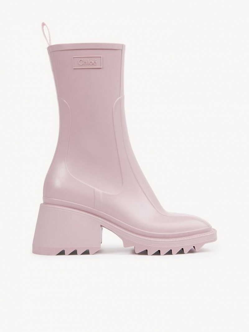 Chloe Betty Rain Laarzen Paars | CHE-SR14196