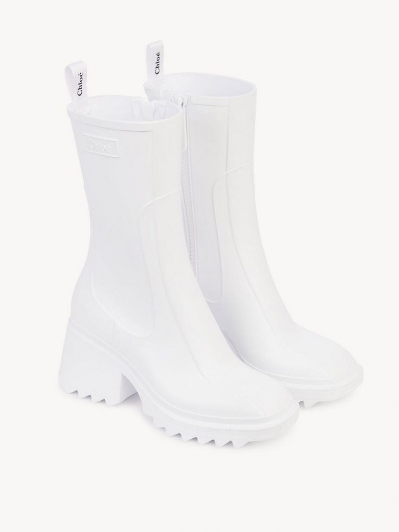 Chloe Betty Rain Laarzen Wit | CHE-SR14215