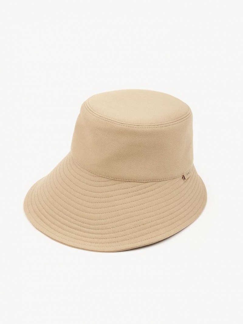 Chloe Bob Hoeden Beige | CHE-SR14501