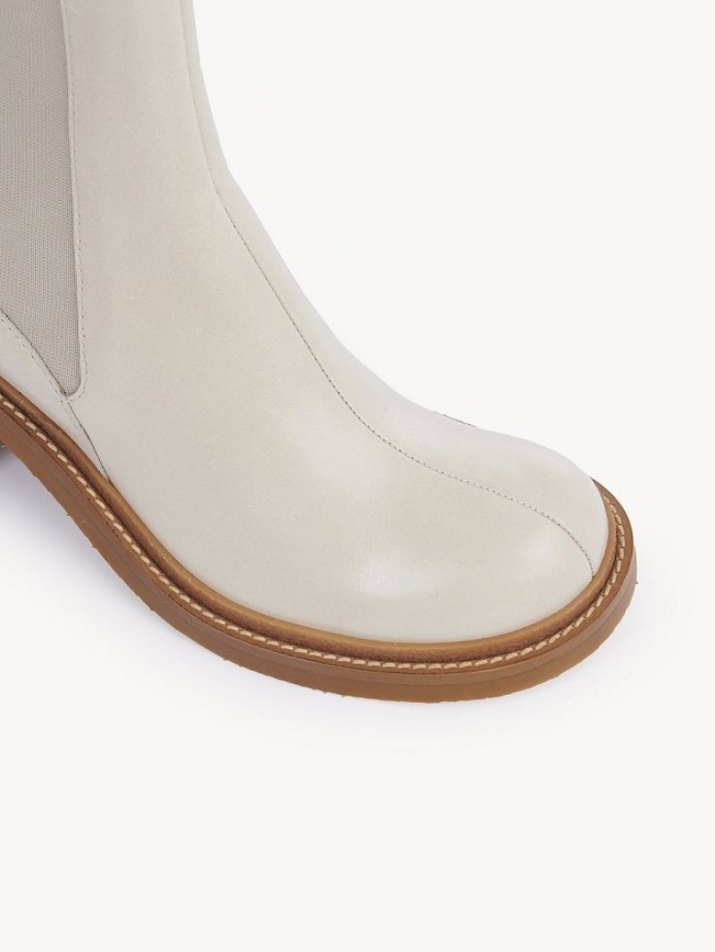 Chloe Bonni Hak Chelsea Laarzen Wit | CHE-SR14865