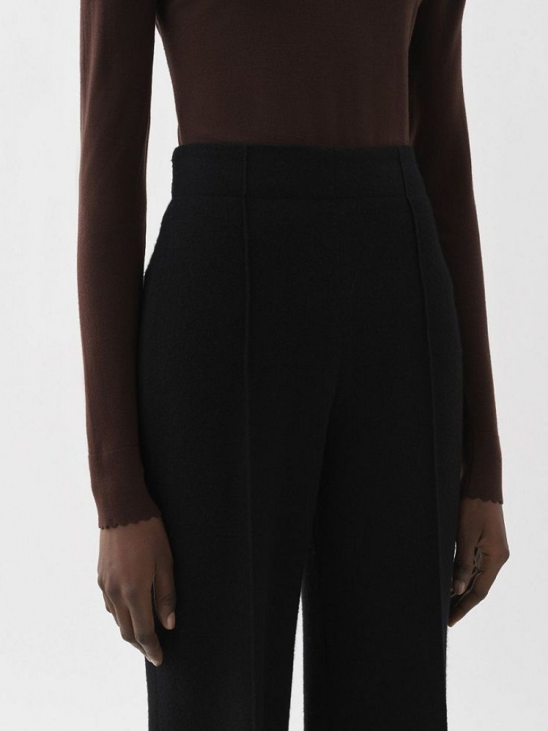 Chloe Brede-leg Pakken Zwart | CHE-SR14049