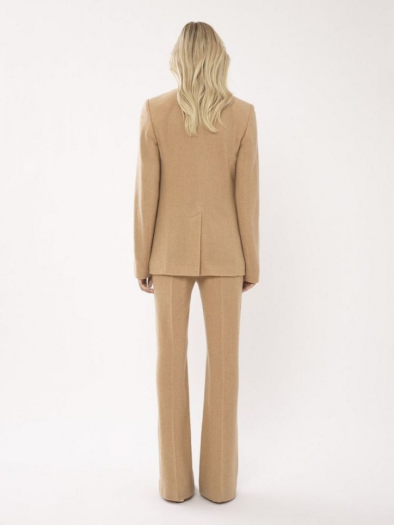 Chloe Buttonless Tailored Pakken Bruin | CHE-SR14033