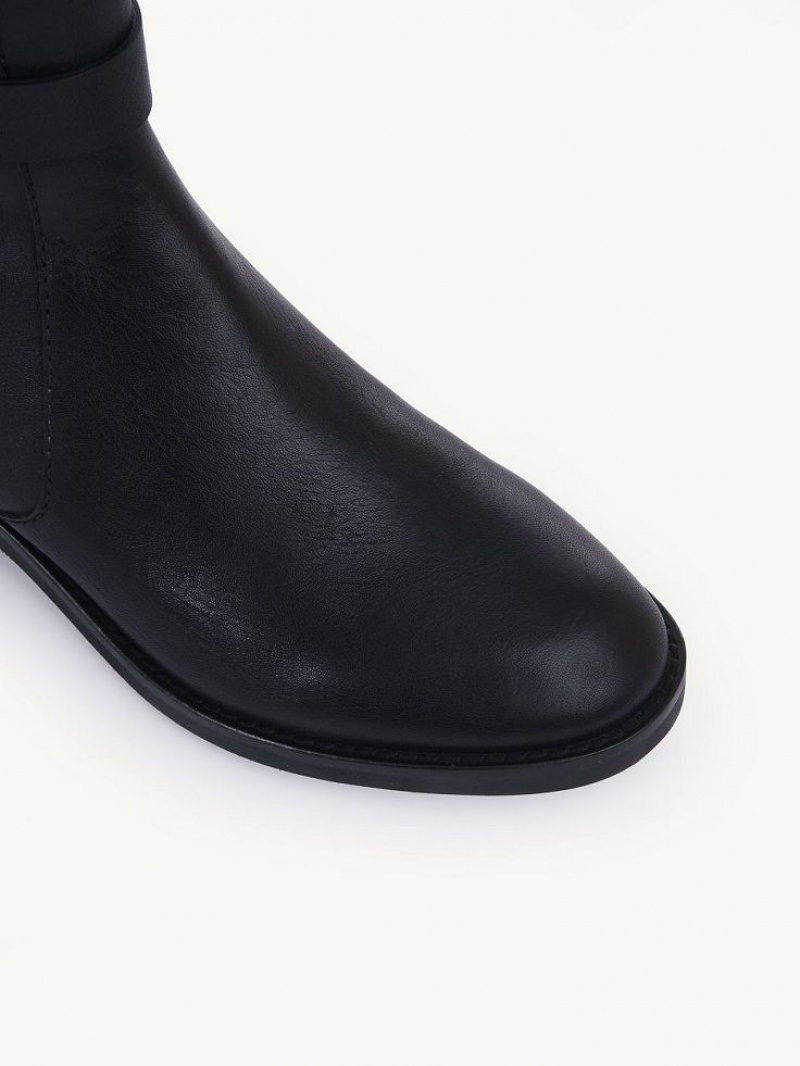 Chloe Chany Enkellaarzen Zwart | CHE-SR14874