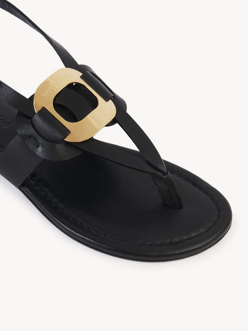 Chloe Chany Sandalen Zwart | CHE-SR14844