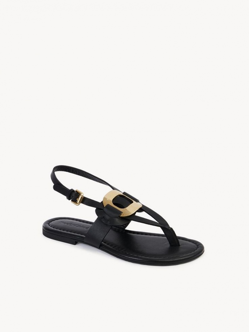 Chloe Chany Sandalen Zwart | CHE-SR14844