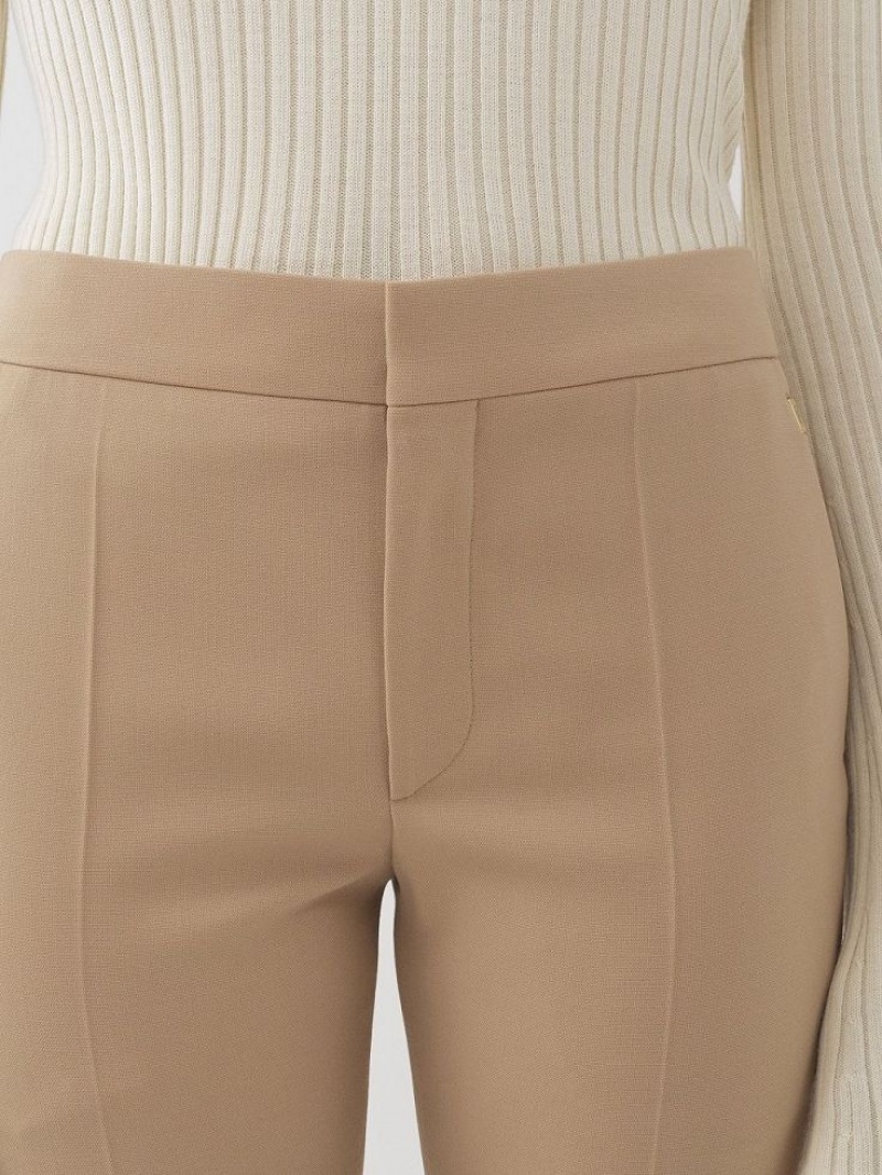 Chloe Cropped Pakken Bruin | CHE-SR14047