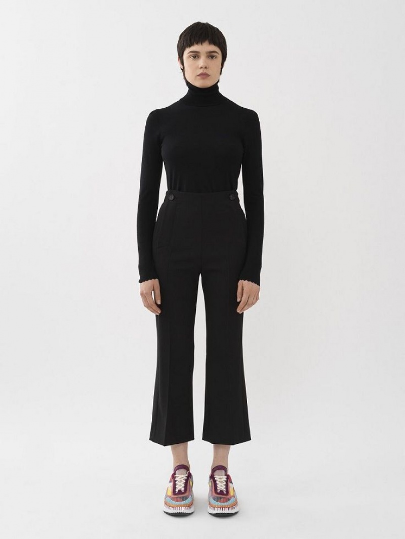 Chloe Cropped Sailor Pakken Zwart | CHE-SR14044