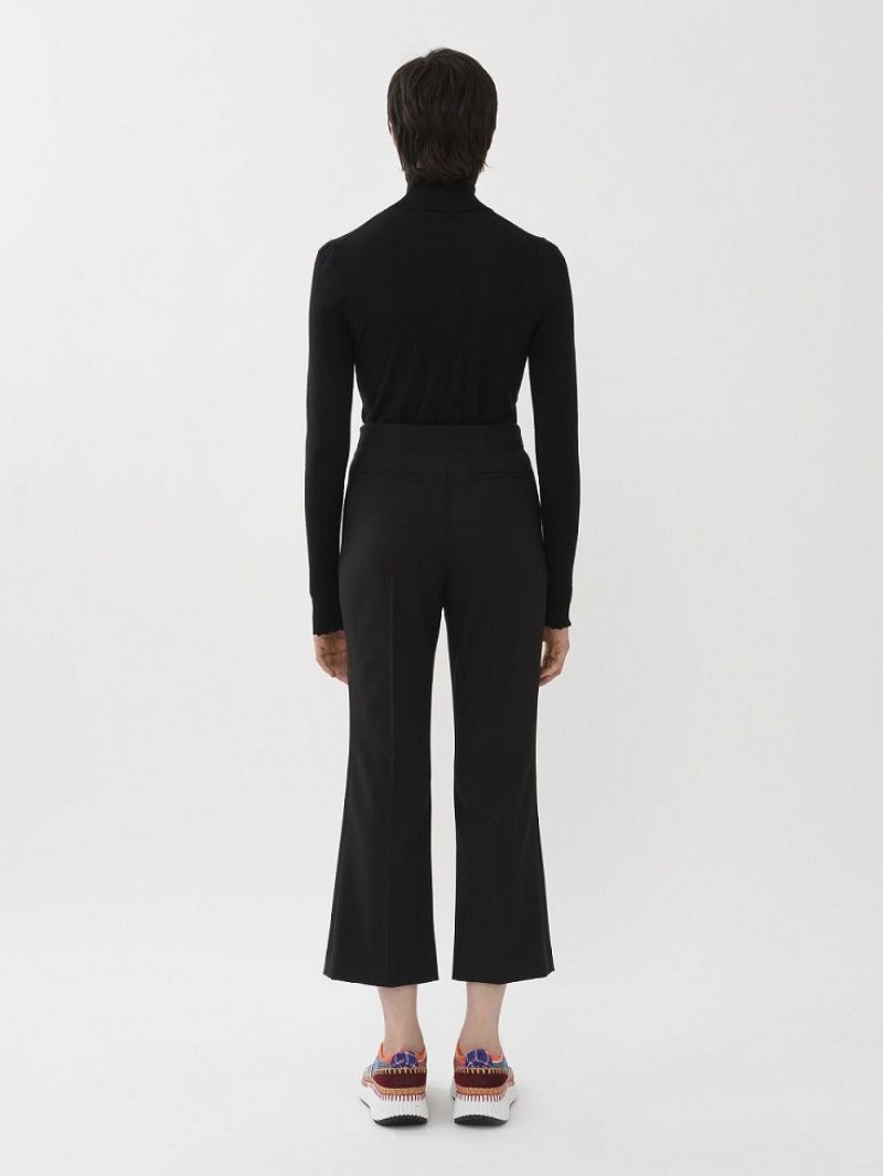 Chloe Cropped Sailor Pakken Zwart | CHE-SR14044