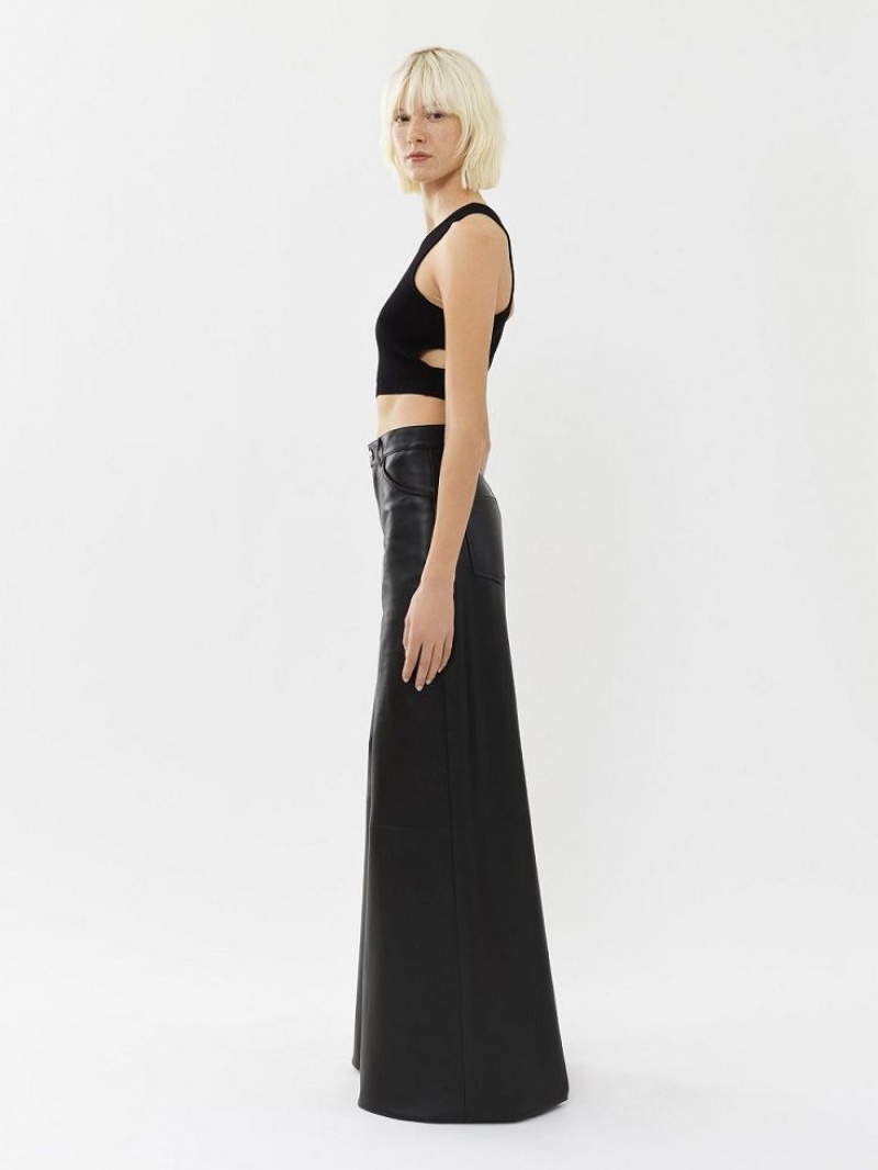 Chloe Cropped Topjes Zwart | CHE-SR13882