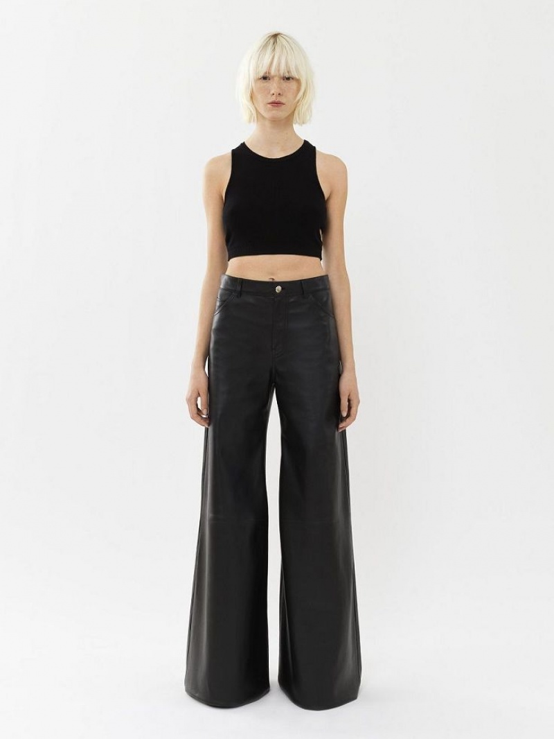Chloe Cropped Topjes Zwart | CHE-SR13882