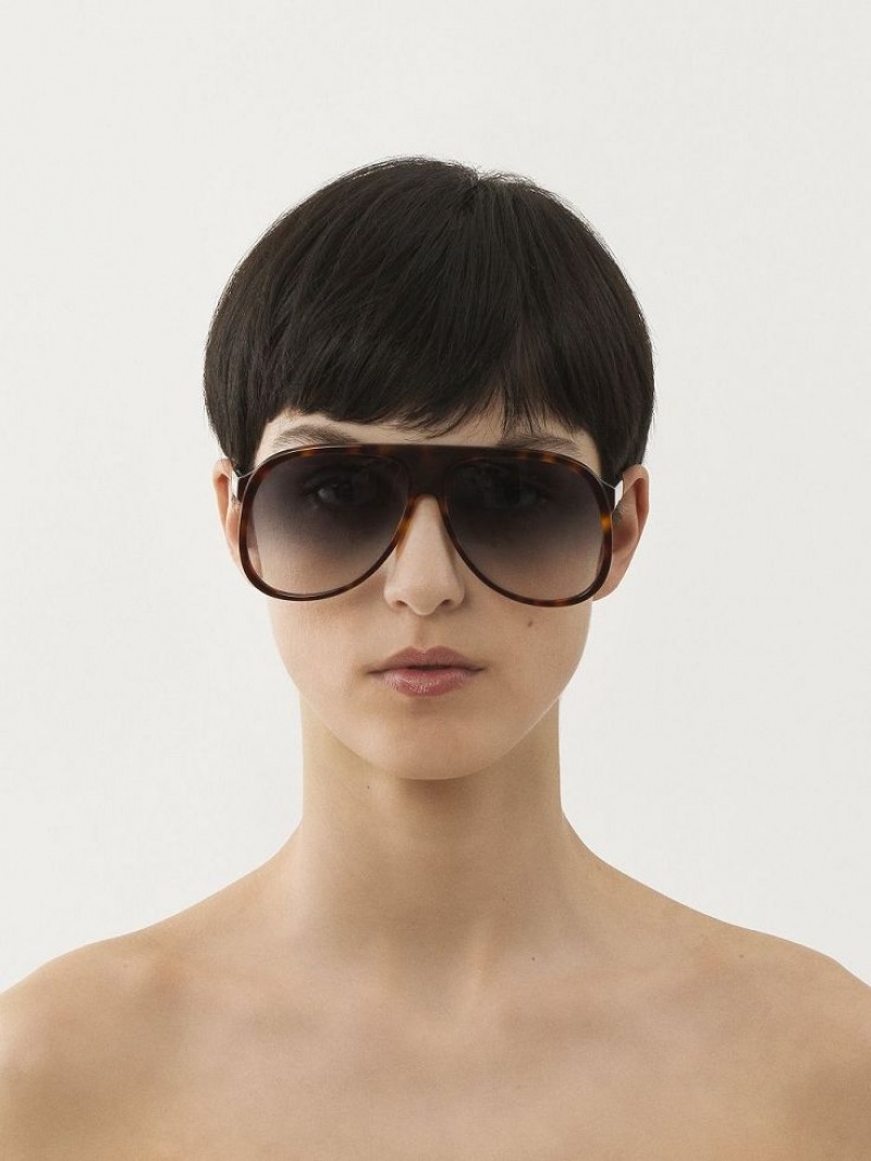 Chloe Dannie Zonnebril Zwart | CHE-SR14569