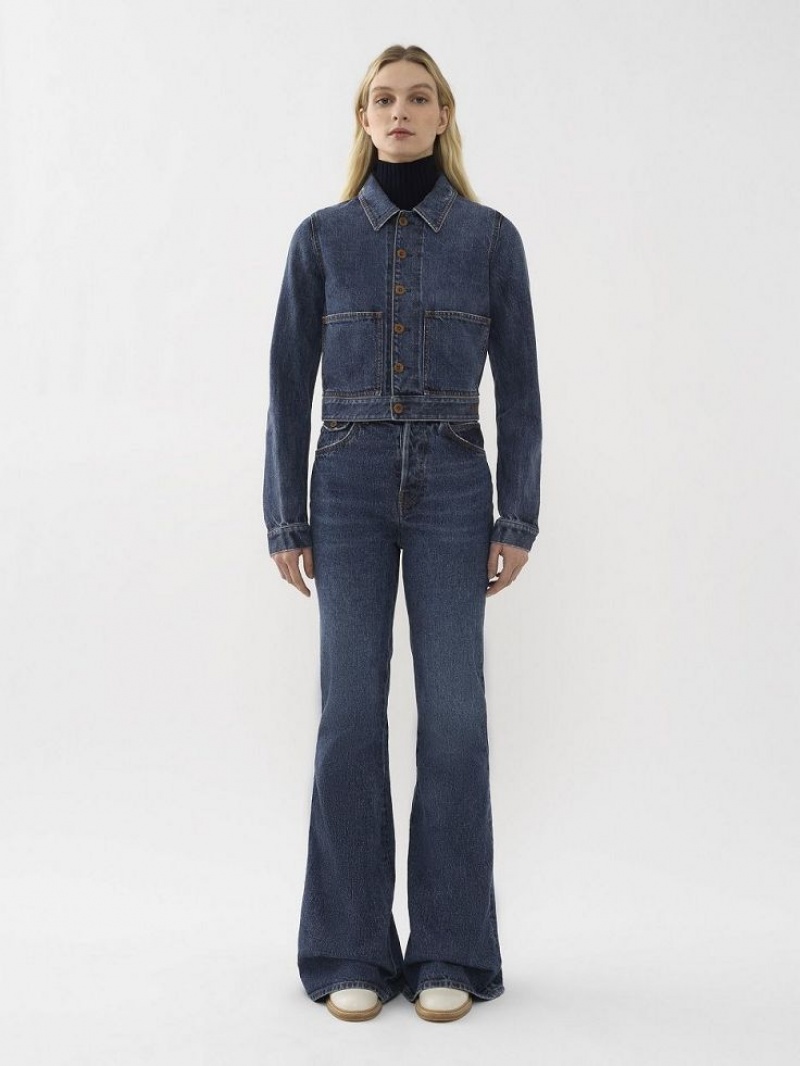 Chloe Flare Jeans Blauw | CHE-SR13991