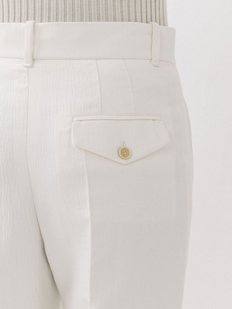 Chloe Flared Pakken Wit | CHE-SR14067