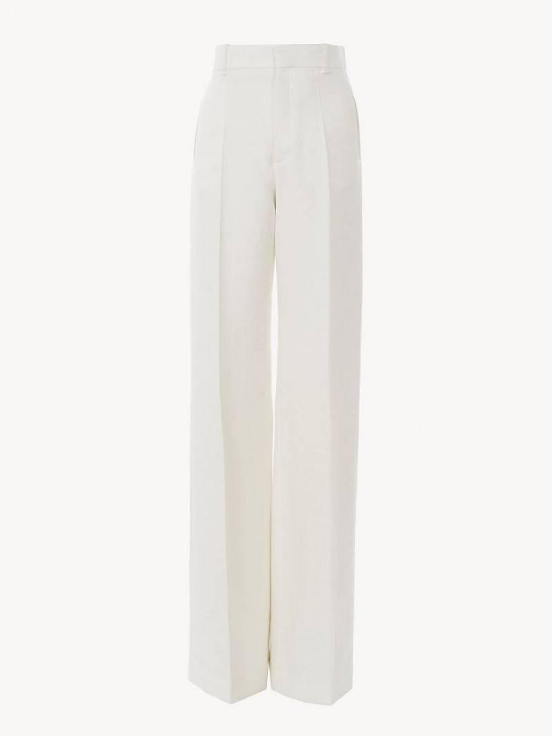 Chloe Flared Pakken Wit | CHE-SR14067