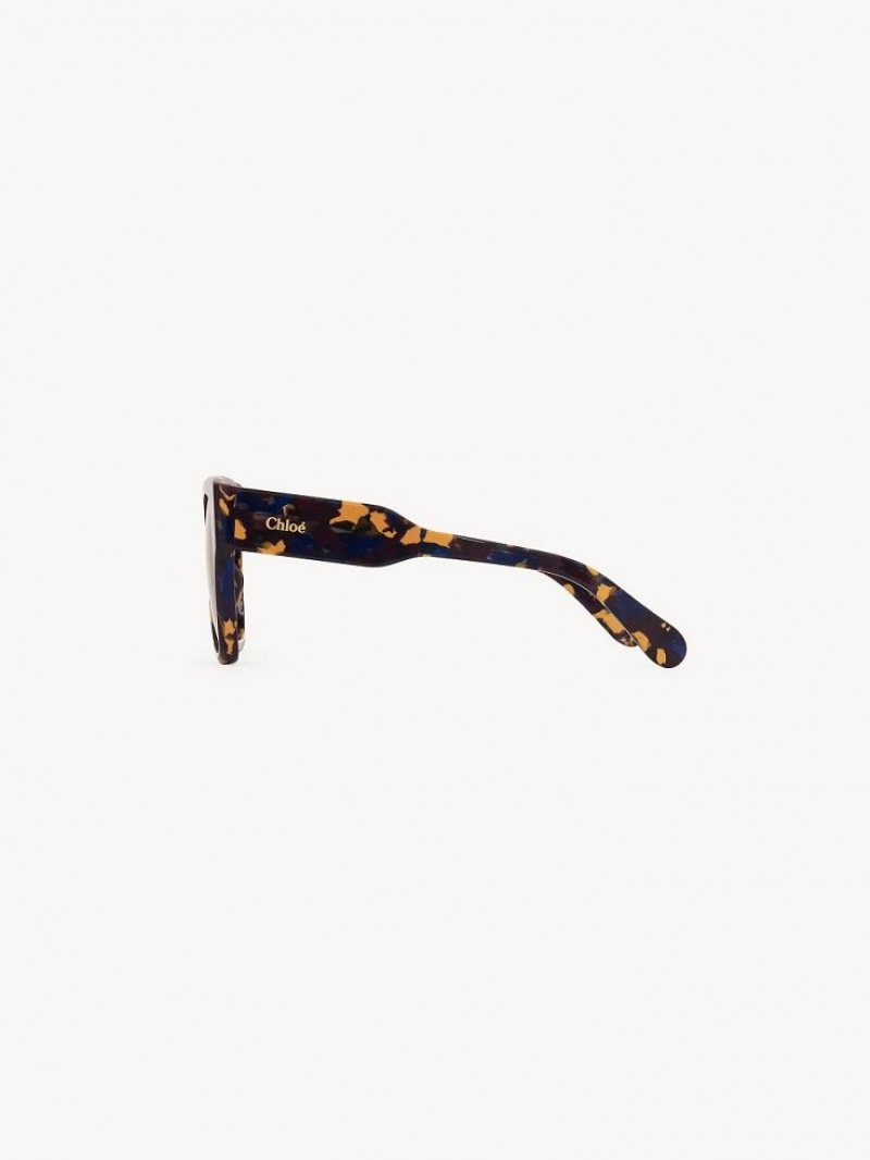 Chloe Gayia Zonnebril Bordeaux | CHE-SR14576