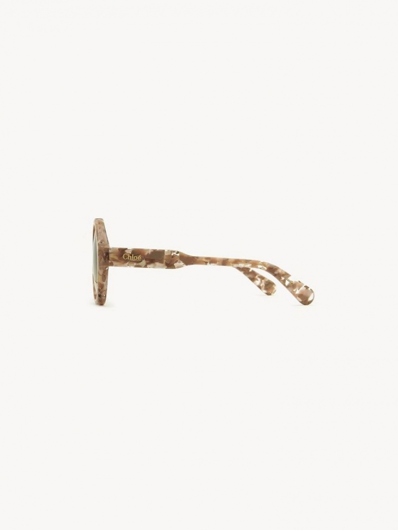 Chloe Gayia Zonnebril Roze Beige | CHE-SR14573