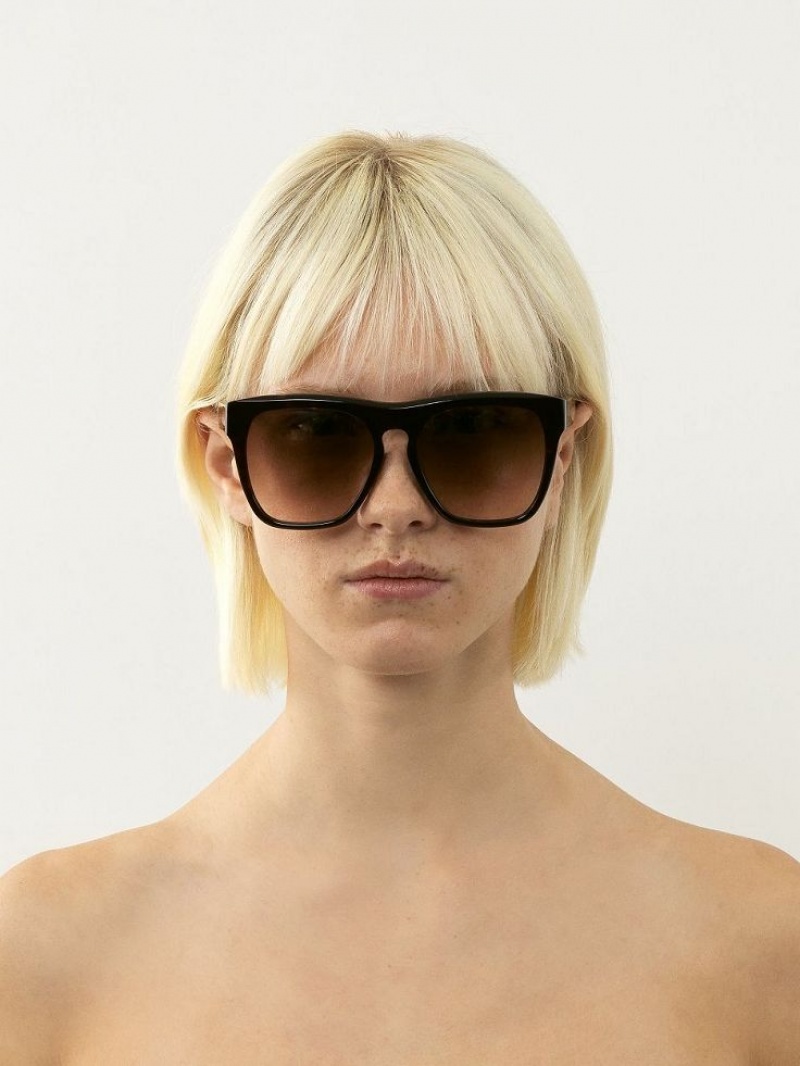 Chloe Gayia Zonnebril Zwart | CHE-SR14571