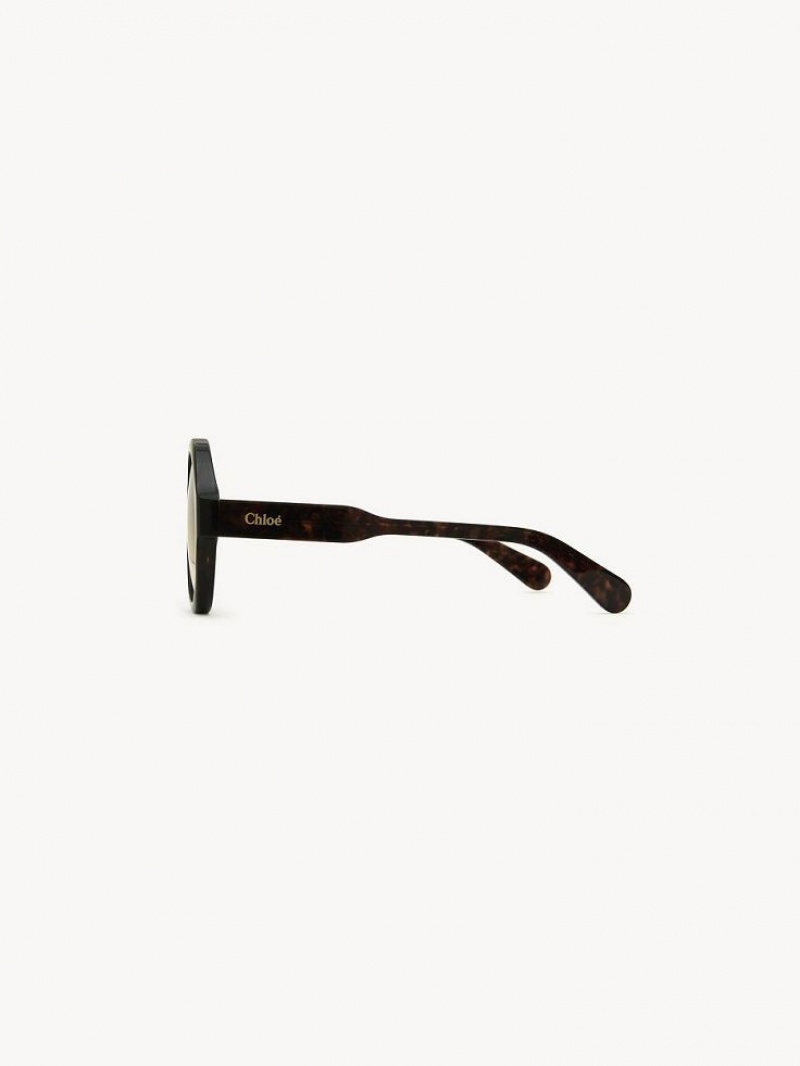 Chloe Gayia Zonnebril Zwart | CHE-SR14572