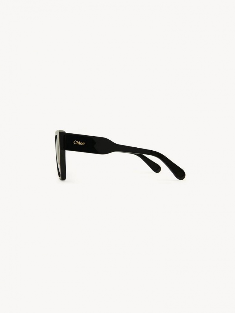 Chloe Gayia Zonnebril Zwart | CHE-SR14579