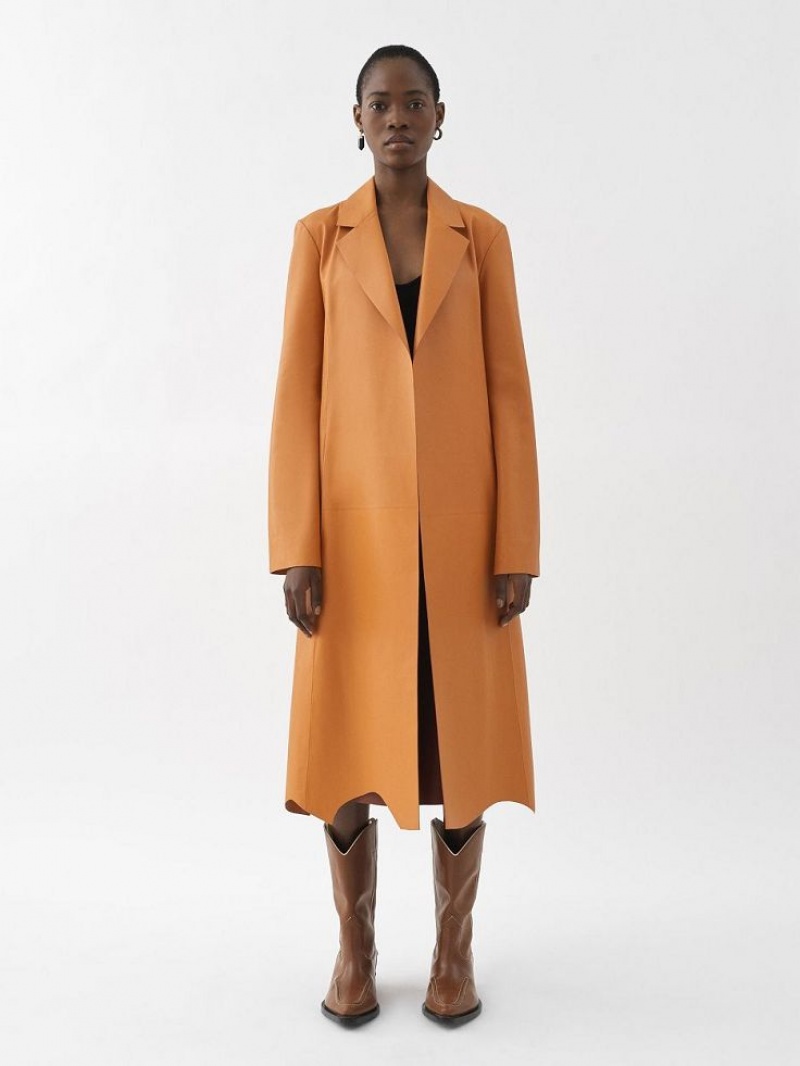 Chloe Generous Wrap Jassen Oranje | CHE-SR13785