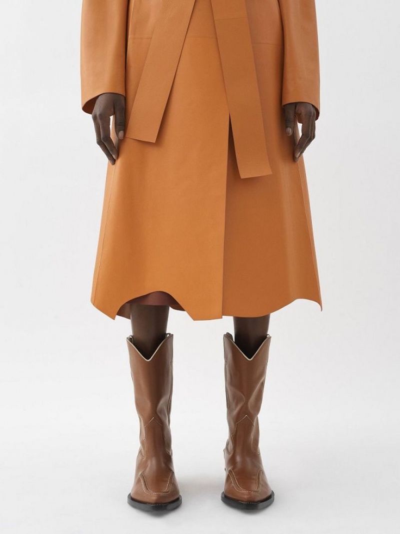 Chloe Generous Wrap Jassen Oranje | CHE-SR13785