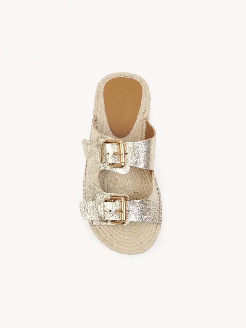 Chloe Glyn Platform Espadrilles Sandalen Scarlatto | CHE-SR14831