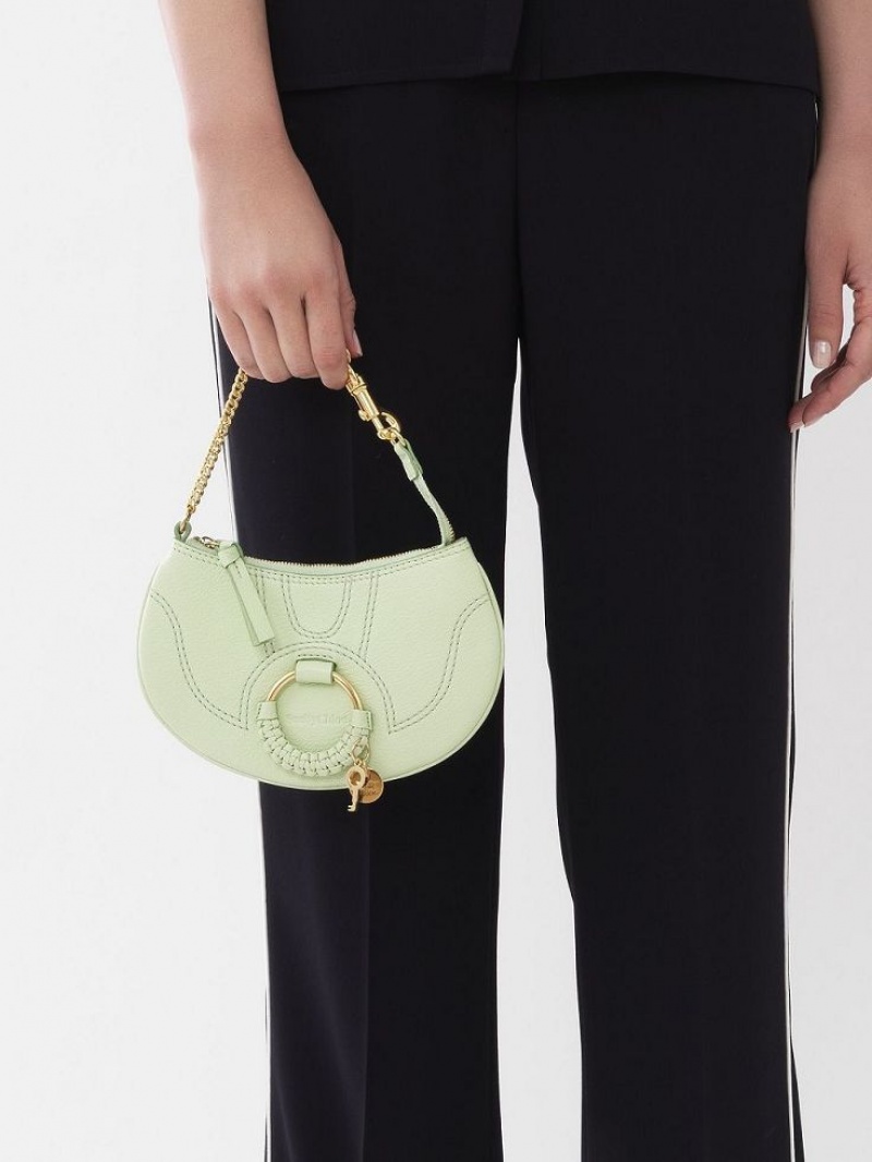 Chloe Hana Clutch Mini Tassen Groen | CHE-SR14770