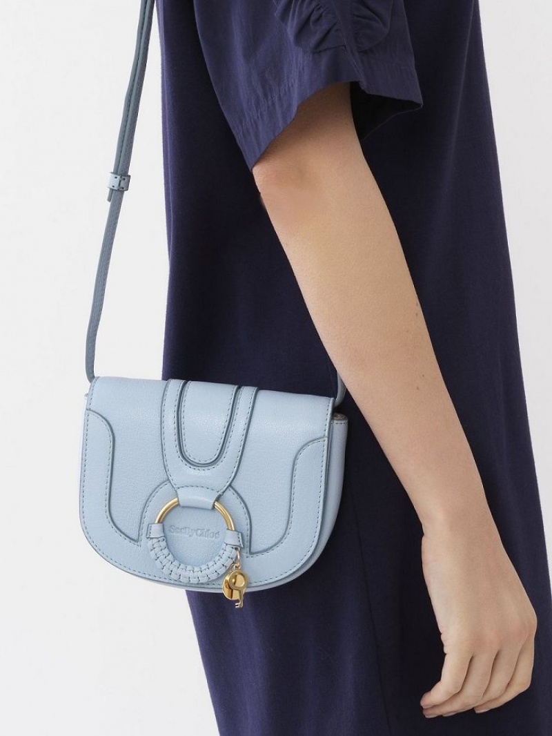Chloe Hana Mini Schoudertassen Blauw | CHE-SR14692