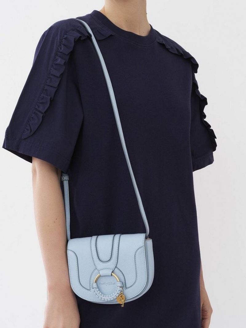 Chloe Hana Mini Schoudertassen Blauw | CHE-SR14692