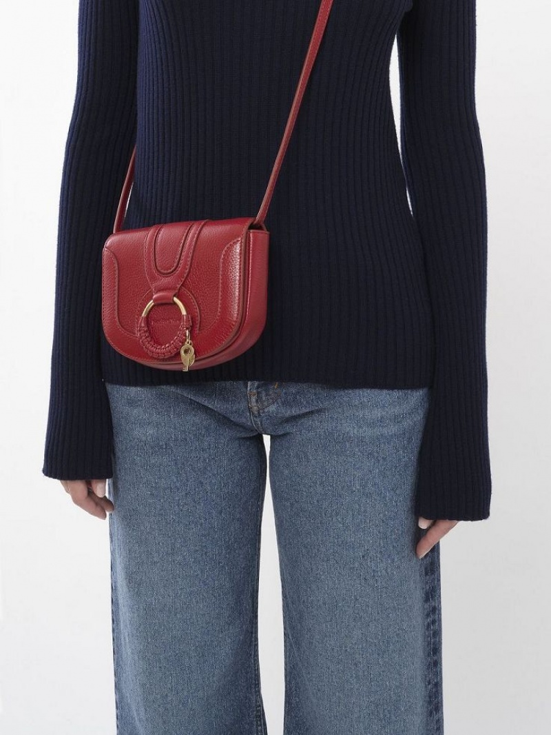 Chloe Hana Mini Schoudertassen Rood | CHE-SR14598